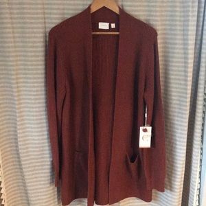 NWT Cyrus Rust Cardigan *SOFT*